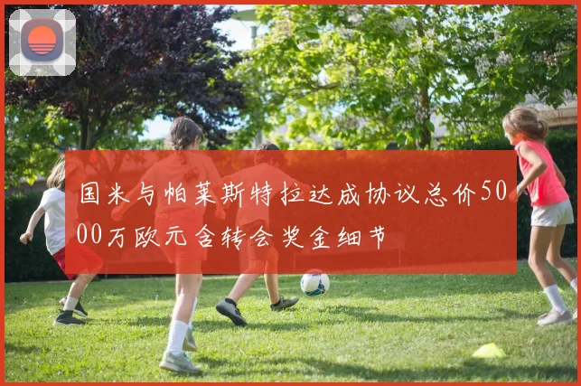 国米与帕莱斯特拉达成协议总价5000万欧元含转会奖金细节